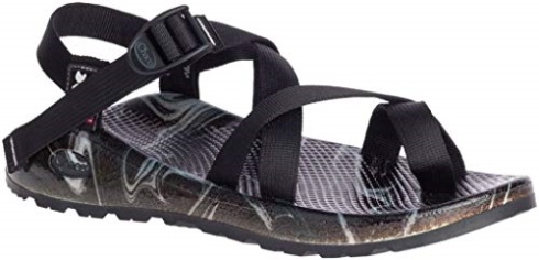 Ascend Black Print Chacos Men's Z2 Cloud