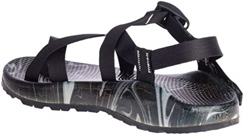 Ascend Black Print Chacos Men's Z2 Cloud