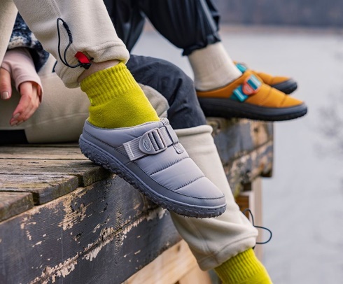 Ash Gray Chacos Women's Ramble Puff Clog