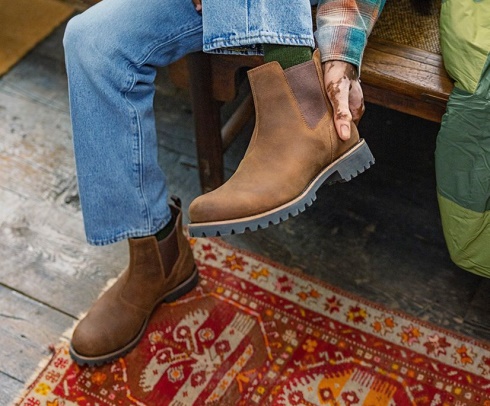 Big Kid's Chillos Slide Chacos Chestnut Brown