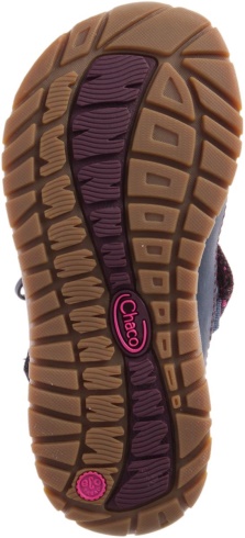 Big Kid's Z/1 Ecotread Sandal Chacos Purple
