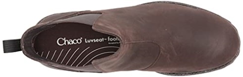 Dark Brown Chacos Men's Fields Chelsea Waterproof Boot