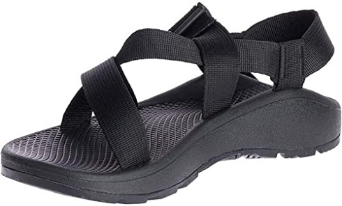 Solid Black Chacos Men's Mega Z Cloud