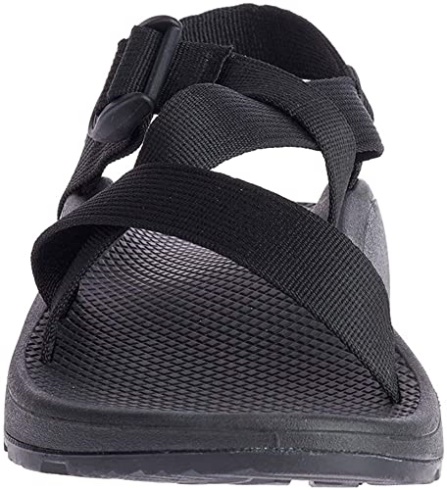 Solid Black Chacos Men's Mega Z Cloud