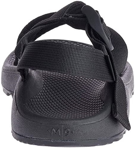 Solid Black Chacos Men's Mega Z Cloud