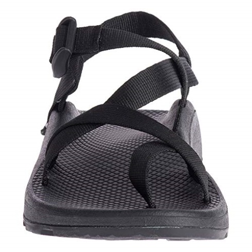 Solid Black Deep Chacos Men's Mega Cloudmega Z/Wolke Sandal