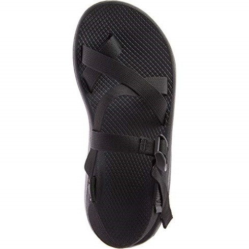 Solid Black Deep Chacos Men's Mega Cloudmega Z/Wolke Sandal
