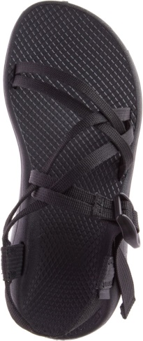 Solid Black Women's Z/Cloud Wide Width Chacos