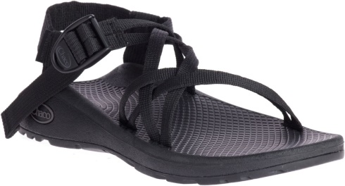 Solid Black Women's Z/Cloud Wide Width Chacos