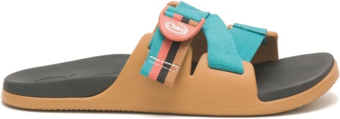 Women's Chillos Slide Retro Camel Brown Chacos