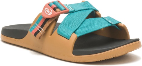 Women's Chillos Slide Retro Camel Brown Chacos
