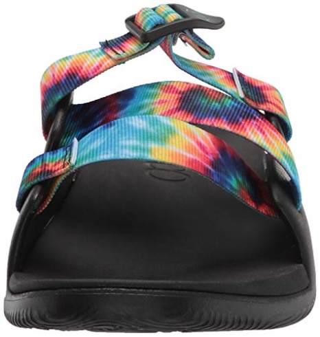Women's Chillos Slidechillos Slide Sandal Dark Tie Dye Chacos