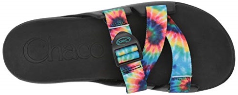 Women's Chillos Slidechillos Slide Sandal Dark Tie Dye Chacos