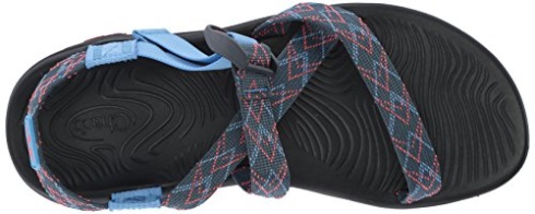 womens-Zvolv Chacos Waltz Navy